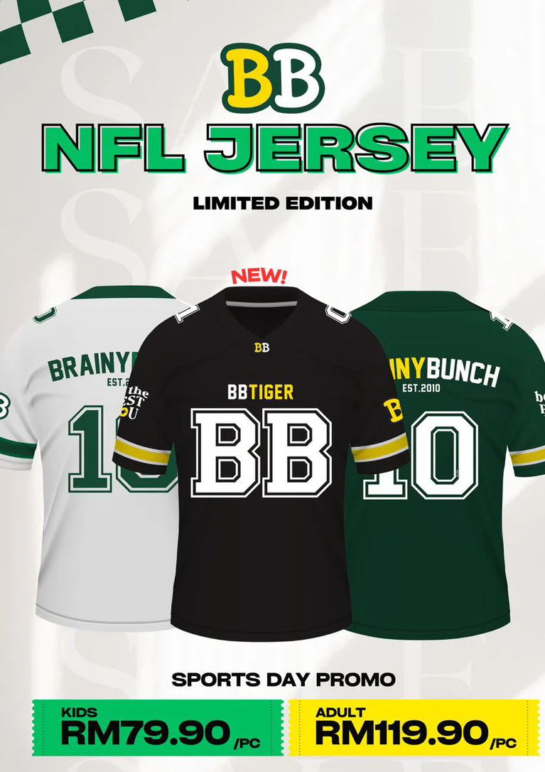 BB NFL JERSEY -Black